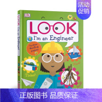 [正版]DK幼儿科普我是小小工程师Look I'm An Engineer职业认知 激发想象力和创造力如何解决问题 英文