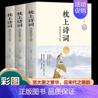 [正版]枕上诗词(全3册)一诗一词念红尘一字一句品人生领略古诗词之美