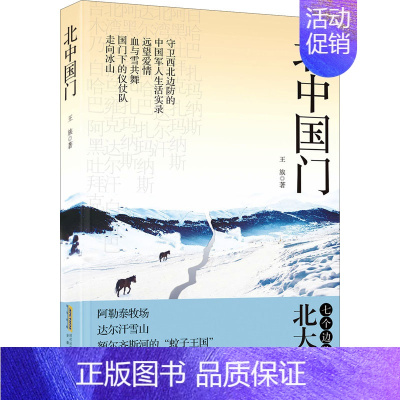 [正版] 北中国门 王族著 长篇纪实文学 一部书写新疆阿尔泰地区边防军人的生活实录文学作品集 安徽文艺出版社