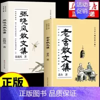 [全套2册]老舍+张晓风散文集 [正版]老舍张晓风经典散文集中国现当代随笔经典文学无障碍阅读中小学生青少年课外阅读书籍老