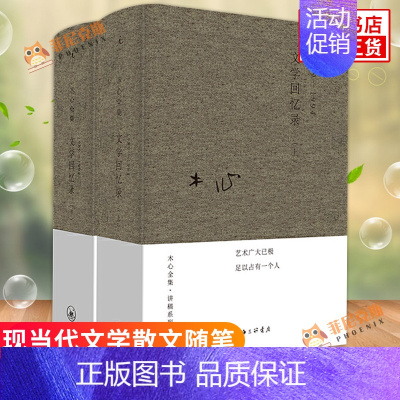 [正版]文学回忆录 上下共2册套装 木心全集讲稿 留给的礼物陈丹青五年听课笔录上海三联书店 现当代文学散文随笔作品集书店