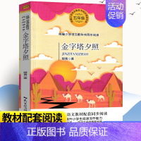 [正版]金字塔夕照书 长江文艺出版社 五年级下册穆青著小学生课外书少儿阅读书籍散文集随笔现代的文学作品集5年级课外书