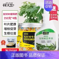 发财树肥料*4瓶 [送营养液1瓶] [正版]发财树肥料肥缓释营养肥花肥盆栽家用通用型氮磷钾绿植幸福树