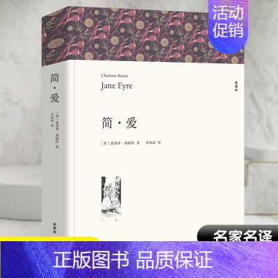 单本全册 [正版]简·爱 全译本平装版 (英)夏洛蒂·勃朗特 著 宋兆霖 译 世界名著文学 书店图书籍 中国文联出版社