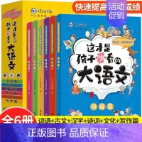 这才是孩子爱看的大语文全套6册 [正版]这才是孩子爱看的大语文全套6册小古文汉字诗词作文大全儿童词语积累小学生课外阅读书