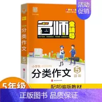 [正版]小桔豆作文书 名师教你写作文 小学生分类作文写作范本 五年级分类作文 5年级同步作文上册 写人记事作文书 节日活
