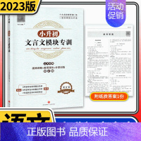 [正版]2023小升初文言文模块专训 小学五六年级文言文阅读与训练走进名校语文阅读理解专项训练书小学生考进名校课内外 文