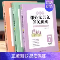 7-9年级闯关训练[3本套装] 初中通用 [正版]初中生生课外文言文闯关训练七八九年级上册下册通用专项同步训练强化练习册