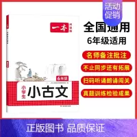 语文 小学六年级 [正版]人教版 2024版 小古诗文 6六年级 小学语文 小学生 六年级名师备注批注教你吃透课内外小