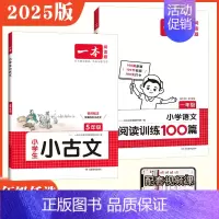 [两本套装]二年级 小古诗+阅读训练100篇 小学通用 [正版]2025版小学生小古文阅读一二三四五六123456年级小