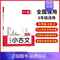 6年级 小学通用 [正版]小古文 小学生必背语文小古诗文 一二三四五六年级必背古诗文 小学生必背古诗文 小古文通 人教
