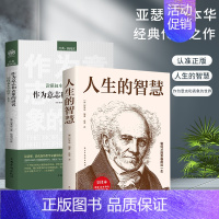 [正版]2册西方哲学经典人生的智慧 作为意志和表象的世界 读懂叔本华的一本书叔本华的哲学代表 世界哲学 哲学类读物