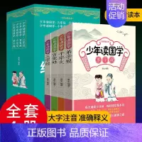 少年读国学[三字经 百家姓 千字文 弟子规] [正版]少年读国学诗经孝经声律启蒙增广贤文论语道德经孟子大学中庸三字经弟子