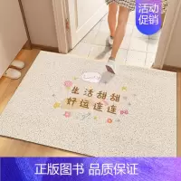 生活甜甜 140*160cm[缓冲脚底疲惫 高弹丝圈] [正版]丝圈入户门刮土防滑地垫家用进门门口耐脏地毯可自由裁剪DI