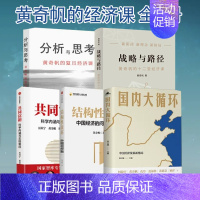 战略与路径+分析与思考+共同富裕+国内大循环+结构性改革 [正版]5册黄奇帆的复旦经济课 分析与思考+结构性改革+战略性