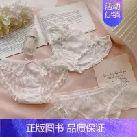 颜色序号16.20.18 [三条装] L (101-120斤) [正版]心动指南~纯欲性感蝴蝶结网纱舒适棉质甜美白色少女
