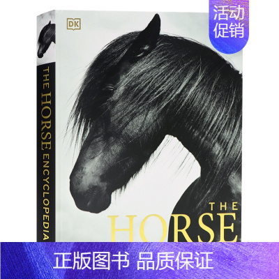 [正版]DK马类图解百科全书 The Horse Encyclopedia 英文原版马类品种 进化解剖起源知识 护理喂养