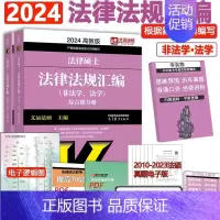 []2024法硕法律法规汇编 [正版]新版2025华成法硕历年真题章节分类详解 非法学 法学通用 2025考研法律硕