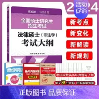 2024法硕-非法学考试大纲[] [正版]店2025考研法律硕士联考法学考试大纲 法学非法学 25法硕考试大纲搭法硕