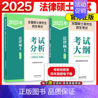 [先发大纲]2025法硕考试分析+法学考试大纲 [正版]新版高教版2025法律硕士专业学位联考非法学考试大纲+法硕考试分