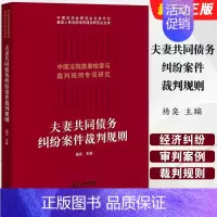 夫妻共同债务纠纷案件裁判规则 [正版]夫妻共同债务纠纷案件裁判规则 杨奕 法律出版社 中国法院类案检索与裁判规则专项研究