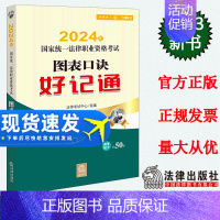 [正版]2024年国家法律职业资格考试图表口诀好记通 法律考试中心组 编 2024年法考知识点速记巧记类产品 巧记口诀