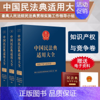 [正版]2023新书 中国民法典适用大全 知识产权与竞争卷 全3册 扩展卷 法规汇编关联规定条文释义指导案例类案检索法律