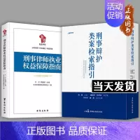 [正版]全2册刑事辩护类案检索指引 刑事律师执业权益保障指南 类案检索制度 指导性案例 法律实务书籍 法制先锋 行业典范