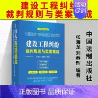 [正版]2023新书 建设工程纠纷裁判规则与类案集成 张海龙 云亭法律实务书系 施工合同效力 刑事风险防范 法制出版