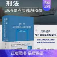 [正版]2023新书 刑法适用要点与裁判依据(类案检索 指导案例+典型案例) 郝银钟 罗书平 等 编著