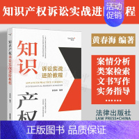 [正版] 2023新书 知识产权诉讼实战进阶教程 黄春海 知识产权诉讼案例案情分析类案检索 文书写作 知识产权诉讼技