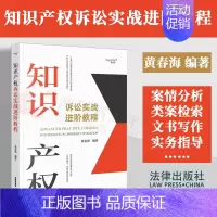 [正版] 2023新书 知识产权诉讼实战进阶教程 黄春海 知识产权诉讼案例案情分析类案检索 文书写作 知识产权诉讼技