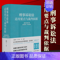 [正版]刑事诉讼法适用要点与裁判依据 (类案检索:指导案例+典型案例) 郝银钟 罗书平等编著