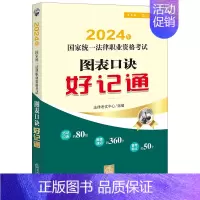 [正版]2024年国家法律职业资格考试图表口诀好记通 法律考试中心组 编 2024年法考知识点速记巧记类产品 巧记口诀