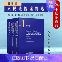 [正版]中法图 2022新 人民法院案例选分类重排本2016--2020刑事卷 人民法院 刑法案例解析方法论 刑事司法案