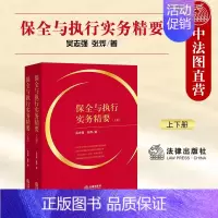 [正版]中法图 保全与执行实务精要 上下册 人民法院案例争议焦点裁判要点规定应诉策略类案裁判观点分析 保全与执行诉讼