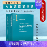 [正版] 2022新 人民法院案例选分类重排本 2016--2020 知识产权卷 全2册 人民法院出版社 知识产权合同