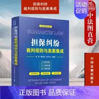 [正版]中法图 担保纠纷裁判规则与类案集成 中国法制 担保案例裁判要旨案情败诉原因教训经验总结法律实务经验 保证担保 抵