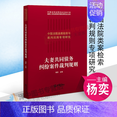 [正版]2021新 夫妻共同债务纠纷案件裁判规则 中国法院类案检索与裁判规则专项研究 夫妻债务经济纠纷审判案例司法实务工