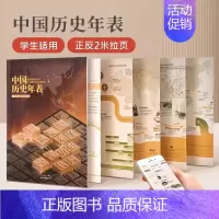 [2米长折页]中国历史年表 [正版]北斗 精装全8册藏在地图里的国家地理世界中国 儿童自然地理历史科普百科全书科普类书籍