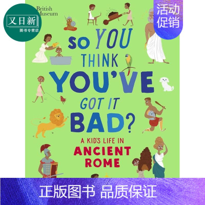 [正版]如果你生活在古罗马 A Kids Life in Ancient Rome 英文原版 儿童历史读物 人文百科绘本