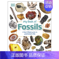 [正版]DK生活事实丛书化石英文儿童绘本知识百科进口原版外版书精装9岁-12岁My Book ofFossilsDe