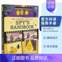 [正版]Usborne The Official Spy's Handbook 尤斯伯恩间谍指南手册 儿童英语趣味生活知