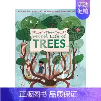 [正版]树的秘密生活The Secret Life of Trees 6-12岁儿童自然植物百科科普知识绘画艺术绘本