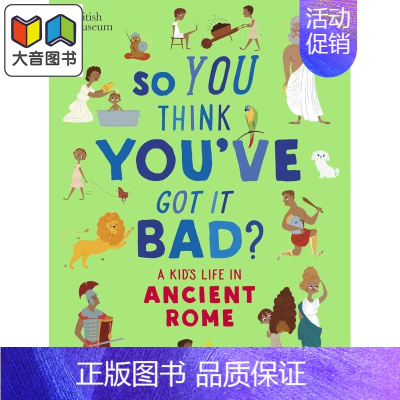 [正版]如果你生活在古罗马 A Kids Life in Ancient Rome 英文原版 儿童历史读物 人文百科绘本