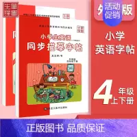四年级上+下[外研版] [正版]三起外研版英语字帖三年级四五六年级上册下册英语同步字帖小学生三年级起点外研版外研社英语同