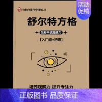 色彩干扰图(入门+初级)共80页 [正版]舒尔特方格专注力训练注意力训练色彩干扰图字帖小学生古诗数字视觉练习益智玩具视觉