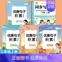 [共5本]优美句子字帖+三年级上册字帖 [正版]优美句子积累字帖大全小学生练字帖每日一练好词好句好段正楷写字二三四五年级