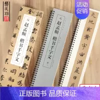[正版]经典碑帖临摹卡赵孟俯楷书千字文 共二卷楷书近距离学生法帖临摹毛笔书法字帖赵孟頫临帖卡