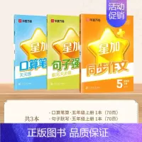 [5上3本]暑假提优[口算+句子强化+同步作文] [正版]练字帖同步写字课课练一二年级三四五六年级下册上册人教版 小学下